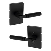 Kwikset Prava knurled lever closeup highlighting the luxurious texture for a secure grip.