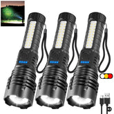KYEKIO 3-pack rechargeable flashlights bundle for versatile home and outdoor use