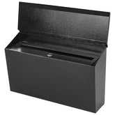 KYODOLED locking mailbox front view shows secure exterior storage for mail.