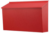 KYODOLED wall-mount mailbox front view with durable steel and ample storage