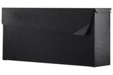 KYODOLED wall-mount mailbox front view highlights large capacity for letters and magazines.