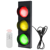 KZU Traffic Light Wall Lamp with frosted shade enhances elegant room ambiance.