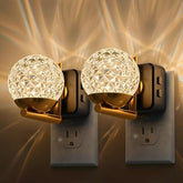 L LOHAS LED night light with dusk-to-dawn sensor ensuring hands-free hallway lighting