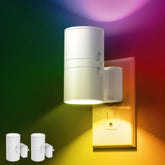 L LOHAS LED night light plug-in RGB color changing for ambient decor