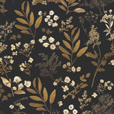 Laatse vintage wallpaper roll coverage shown on a large wall.