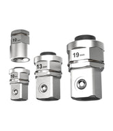 LABEAR 1/4 x 10mm adapter close-up with polished finish for corrosion resistance
