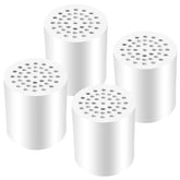 Laicky 4 Pack 20 Stage Shower Filter front view shows product quality and benefits
