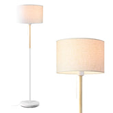 LALISU bedroom floor lamp with pull chain for easy control and cozy lighting
