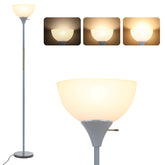 LALISU floor lamp three-way dimmable brightness for reading and relaxing.