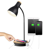 LALISU metal desk lamp base offers sturdy support for stable placement.