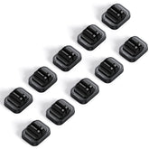 Lamicall cord clip on desk keeps cables neat and accessible.
