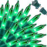 LAMPHOME St Patrick's Day mini lights for outdoor decor with festive curb appeal