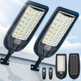 LAMPTEC Solar Street Light Outdoor front view for clear path lighting and entryway security
