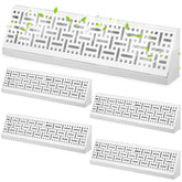 Landhoow 18in baseboard vent cover in steel, built for durable, steady airflow.