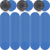 Landical 3-inch sanding disc 36 grit for precise deburring on metal