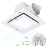 LANMEL bathroom-exhaust-fan-light-10in for integrated ventilation and lighting in a bathroom