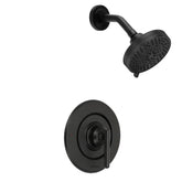 Lanmun Matte Black Shower Trim Kit with Moen compatibility for a modern update.