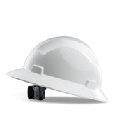 LANON Protection hard hat front view with full brim for enhanced site protection