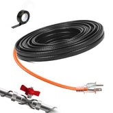 LantingMing heat tape on water pipe prevents freezing and keeps water flowing
