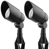 LASDISE 12V LED spotlight for tree illumination with energy-saving brightness