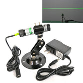 Laserlands 532nm green laser line module emitting vivid line for dramatic effects.