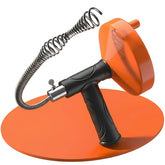 Launary Drain Auger with 33 ft cable clears deep clogs in sinks and showers.