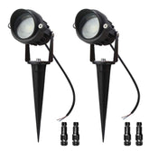 LAVAED 10W LED landscape light with warm white illumination for outdoor spaces