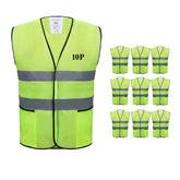 Lavori-AK Safety Vest front view with two large pockets for tools and essentials.