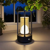 LAYSHINEEN portable metal table lamp for versatile indoor and outdoor lighting.