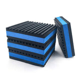 LBG Products rubber anti-vibration pads top view reduce noise and vibration