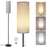 Ldeco floor lamp with gray shade ideal for reading and relaxing