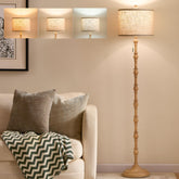 Leasgy 63.5'' floor lamp with three temperatures for versatile living room lighting.