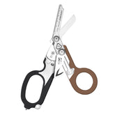 LEATHERMAN Raptor Rescue 6-in-1 shears in action for versatile cutting tasks