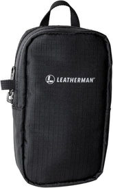 Leatherman Tool Pouch Black front view with seven pockets for quick access