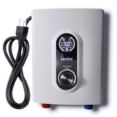 LECLOC mini tankless with LED display for precise temperature control.
