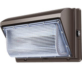 LEDMO 120W exterior wall pack lights the building safely at night