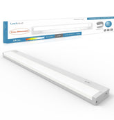 Leetdud LED under-cabinet light angled view for bright kitchen task lighting