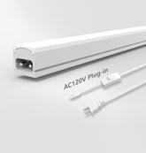Leetdud under cabinet lighting 24-inch plug-in illuminates countertops with adjustable color temperature