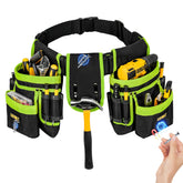 LEFOR·Z tool belt hammer holder magnets keep nails secure at your side.