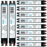 Legolight ICN4P32 replacement ballast for 1–4 T8 lamps with flicker-free operation.