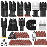 LEILUO 158-pcs multitool blade kit with storage bag for easy organization