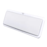 Leisure LED RV ceiling light 20x6.5 inches delivers wide, even brightness for cozy interiors.