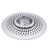 LEKEYE drain hair catcher detachable basket captures hair while draining smoothly