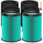 LEKVORN VF6000 universal-filter fits Ridgid and Husky vacuums for reliable replacement.