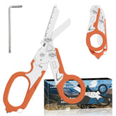 Lemasa 6-in-1 trauma scissors closed for compact emergency carry
