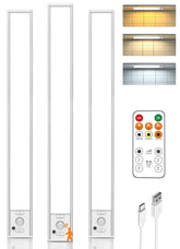 LENOMA 16in under-cabinet light with remote for bright, even kitchen and closet illumination.