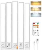 LENOMA 16in under-cabinet lighting with motion sensor in action for hands-free visibility.