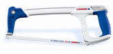 Lenox High-Tension Hacksaw Frame setup enables precise tension for straight cuts
