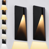 LEONLITE 5CCT dimmable outdoor wall light front view, ideal for entryways.