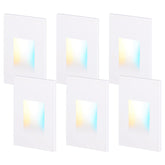 LEONLITE 5CCT step light front view for flexible color temps